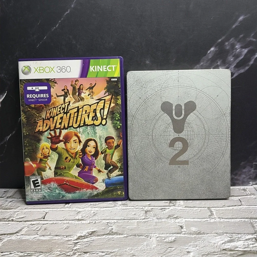 Bundle - Destiny 2 Steelbook (with Destiny Game Kinect Adventures Xbox 360 - T&W